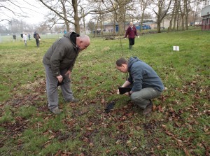 Lancashire Wildlife Crime Officers examining a dead bird during a training scenario on poisons